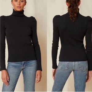 Classic Black Cotton Sweater